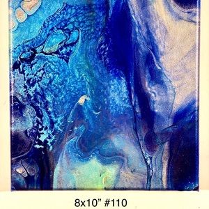 Abstract art one of a kind canvas